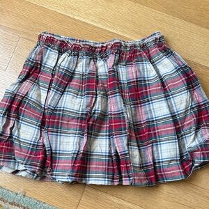 GAP Kids Plaid Skirt in Red and Blue